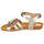 Schuhe Mädchen Sandalen / Sandaletten Kickers BOGART Bronze / Mettalfarben