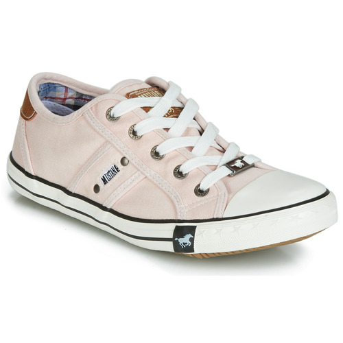 Schuhe Mädchen Sneaker Low Mustang 5803305-555 Rosa