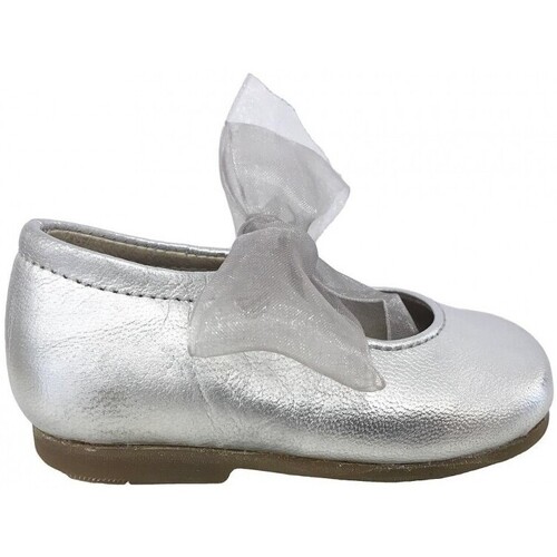 Schuhe Mädchen Ballerinas Kangurin 22964-15 Silbern
