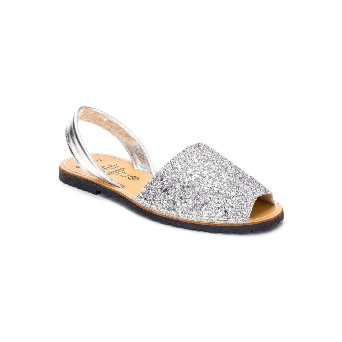 Schuhe Sandalen / Sandaletten Colores 20141-24 Silbern
