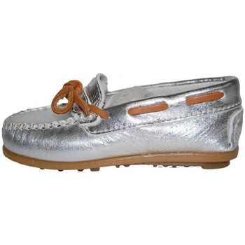 Schuhe Kinder Bootsschuhe Colores 21130-20 Silbern