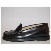 Schuhe Slipper Colores 184702 Negro Schwarz