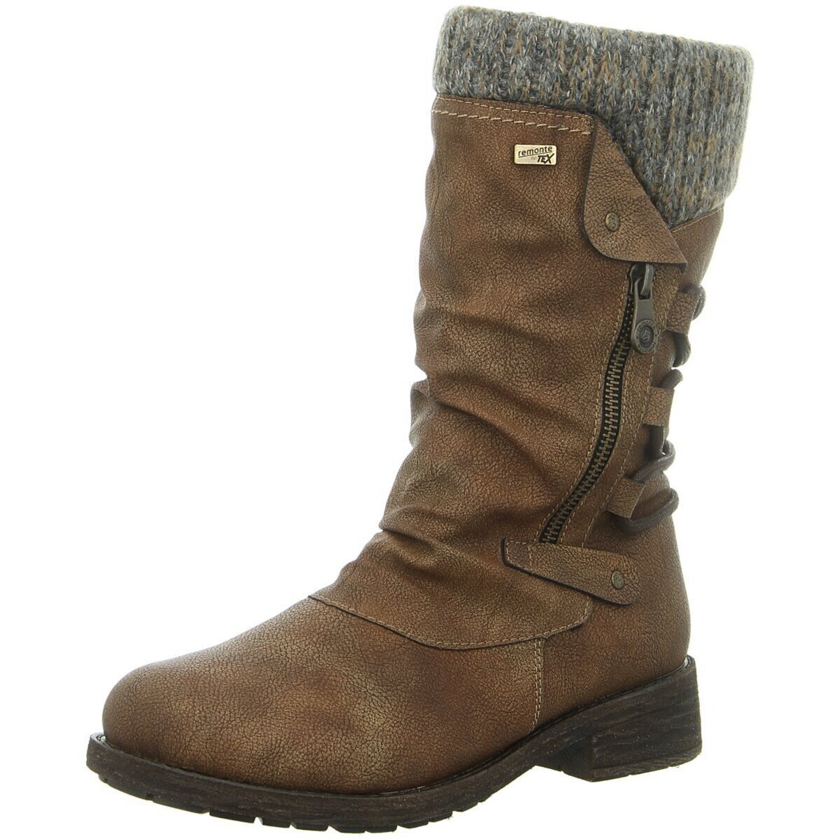 Schuhe Damen Stiefel Remonte Stiefel D8070-25 Braun
