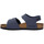 Schuhe Damen Sandalen / Sandaletten Birkenstock NEW YORK NUBUCK Blau