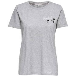 Kleidung T-Shirts & Poloshirts Only  Grau
