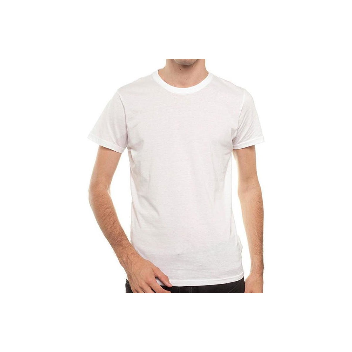 Kleidung Herren T-Shirts New Outwear 6185 Weiss