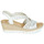 Schuhe Damen Sandalen / Sandaletten Rieker PASCALINE Weiss