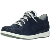 Schuhe Damen Sneaker Low Wolky Schnuerschuhe NV 0242020800 - blau