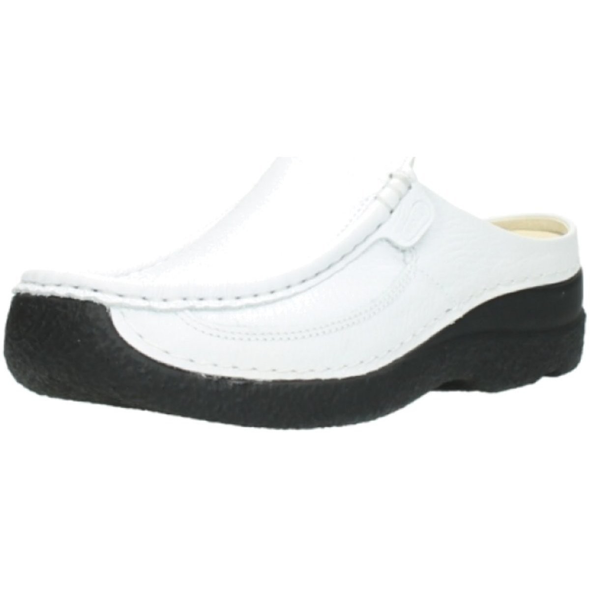 Schuhe Damen Pantoletten / Clogs Wolky Pantoletten Roll-Slide 0620270-100 Weiss
