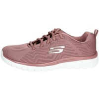 Schuhe Damen Fitness / Training Skechers Graceful Get Connected Rosa
