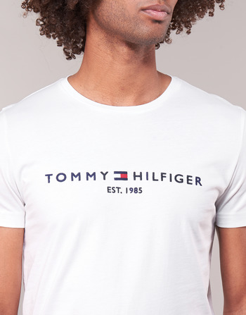 Tommy Hilfiger TOMMY FLAG HILFIGER TEE Weiss