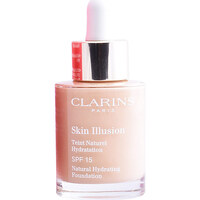 Beauty Damen Make-up & Foundation  Clarins Skin Illusion Teint Naturel Hydratation 110-honey 