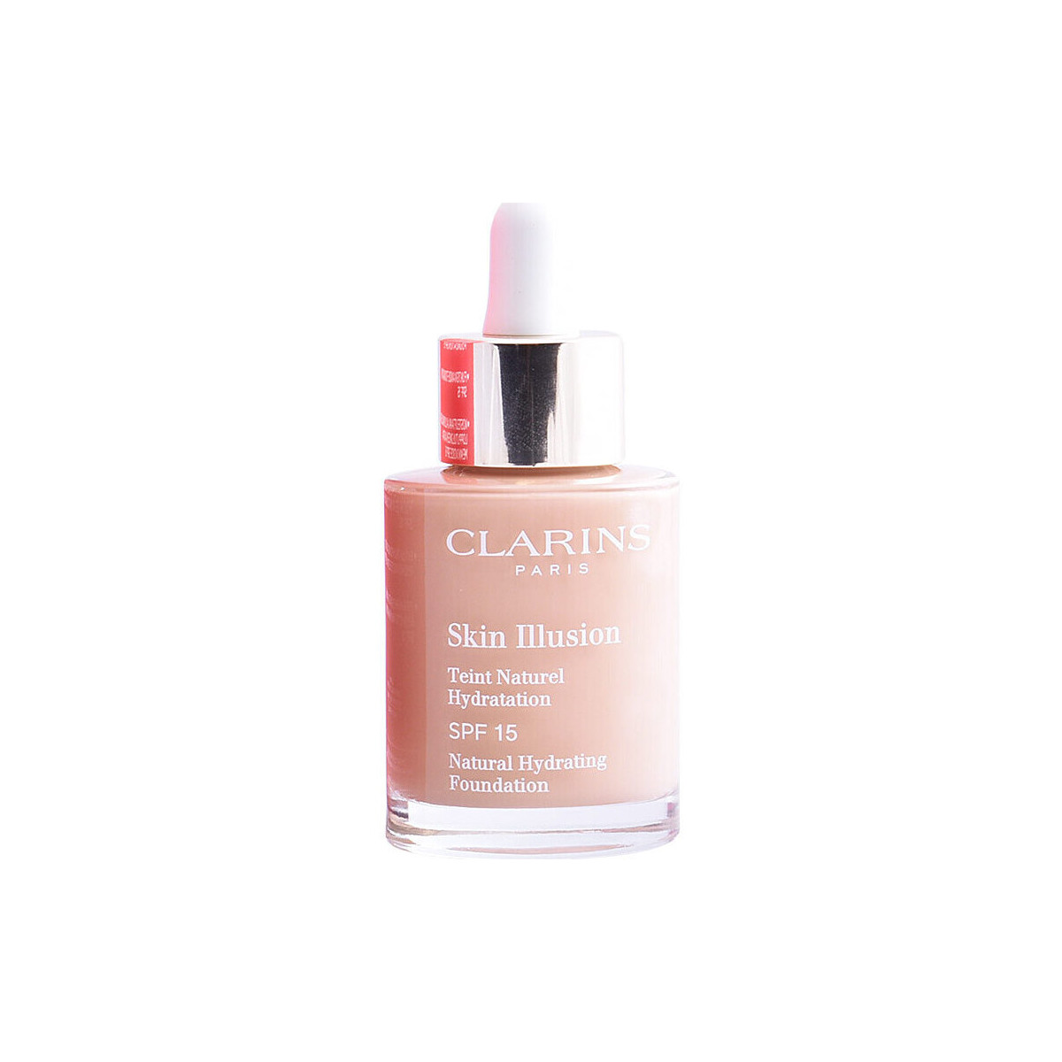 Beauty Damen Make-up & Foundation  Clarins Skin Illusion Teint Naturel Hydratation 112-amber 