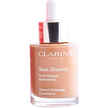 Beauty Damen Make-up & Foundation  Clarins Skin Illusion Teint Naturel Hydratation 117-hazelnut 
