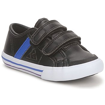 Schuhe Jungen Sneaker Low Le Coq Sportif SAINT MALO Schwarz / Blau