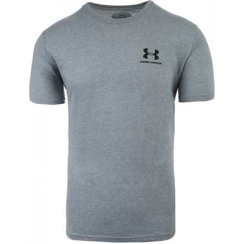 Kleidung Herren T-Shirts Under Armour Sportstyle Left Chest Grau