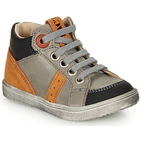 Schuhe Jungen Sneaker High GBB ANGELITO Grau / Orange