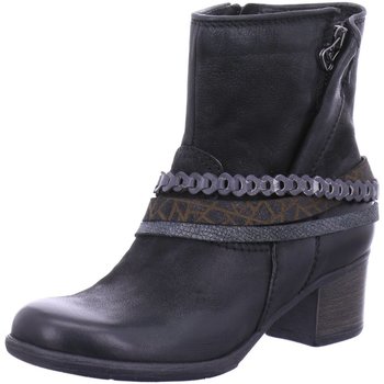 Schuhe Damen Stiefel Airstep / A.S.98 Stiefeletten nero/acc./nero/ferro S640215-101-0002 Schwarz