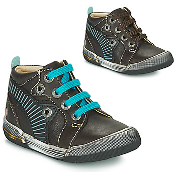 Schuhe Jungen Sneaker High GBB NOAH Braun / Blau