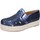 Schuhe Damen Slipper Olga Rubini BS110 Blau
