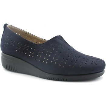 Schuhe Damen Slipper Grunland GRU-E19-SC4478-BL Blau