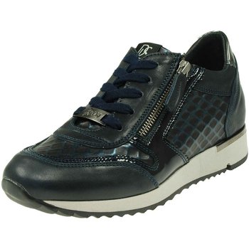 Schuhe Damen Sneaker Low Dl-Sport Schnuerschuhe GOMMA PELLE 3630-626-version-c blau