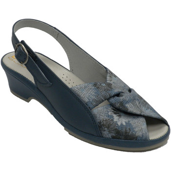 Schuhe Damen Sandalen / Sandaletten Made In Spain 1940 Sehr bequeme Damensandalen Lumel blau Blau