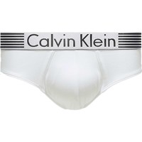 Unterwäsche Herren Slips Calvin Klein Jeans 000NB1015A Weiss