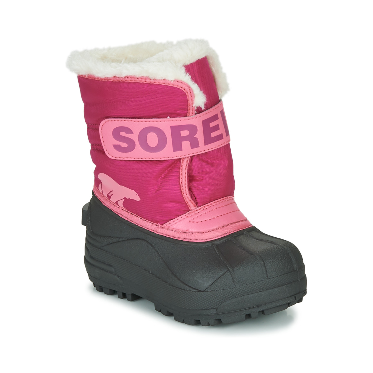 Schuhe Kinder Schneestiefel Sorel CHILDRENS SNOW COMMANDER Rosa