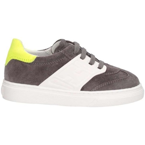 Schuhe Jungen Sneaker Low Hogan HXT3400BK20KKI19MZ Sneaker Kind grau Grau