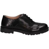 Schuhe Kinder Derby-Schuhe Florens Z8220V PELLE NERO French shoes Kind schwarz schwarz