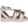 Schuhe Mädchen Sandalen / Sandaletten Florens W0881001 BIANCO/MULT Sandalen Kind weiß Weiss