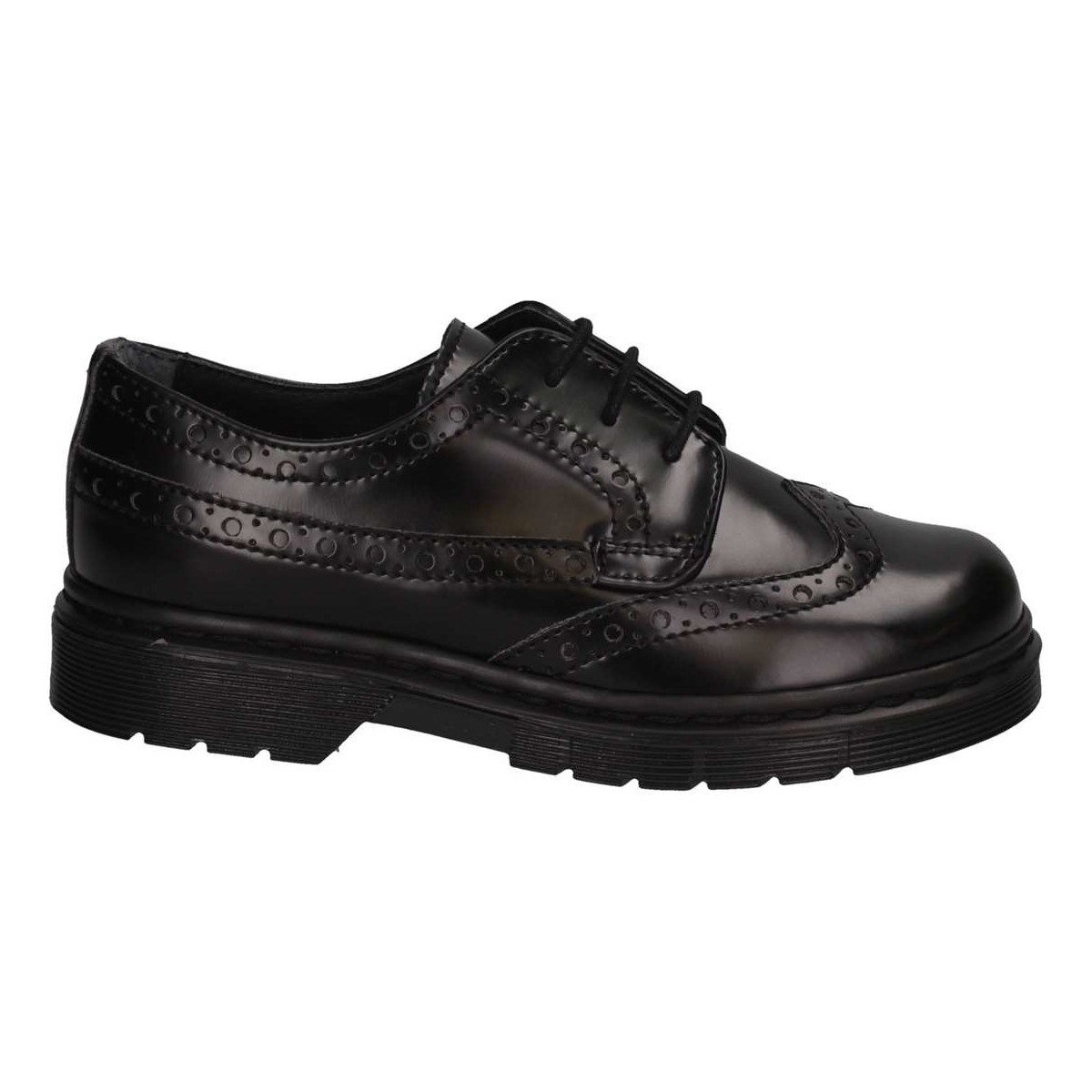 Schuhe Mädchen Richelieu Florens U122316V NERO Schwarz