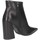 Schuhe Damen Ankle Boots Steve Madden SMSJUSTIFY-BLK Stiefeletten Frau schwarz Schwarz