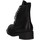 Schuhe Damen Low Boots Metisse MT141 NERO Stiefel Frau schwarz Schwarz