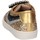 Schuhe Mädchen Sneaker Low Florens F66851-2 ORO/MIX Sneaker Kind Gold Gold