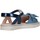 Schuhe Mädchen Sandalen / Sandaletten Florens E2909 AZZURRO Sandalen Kind blau Blau