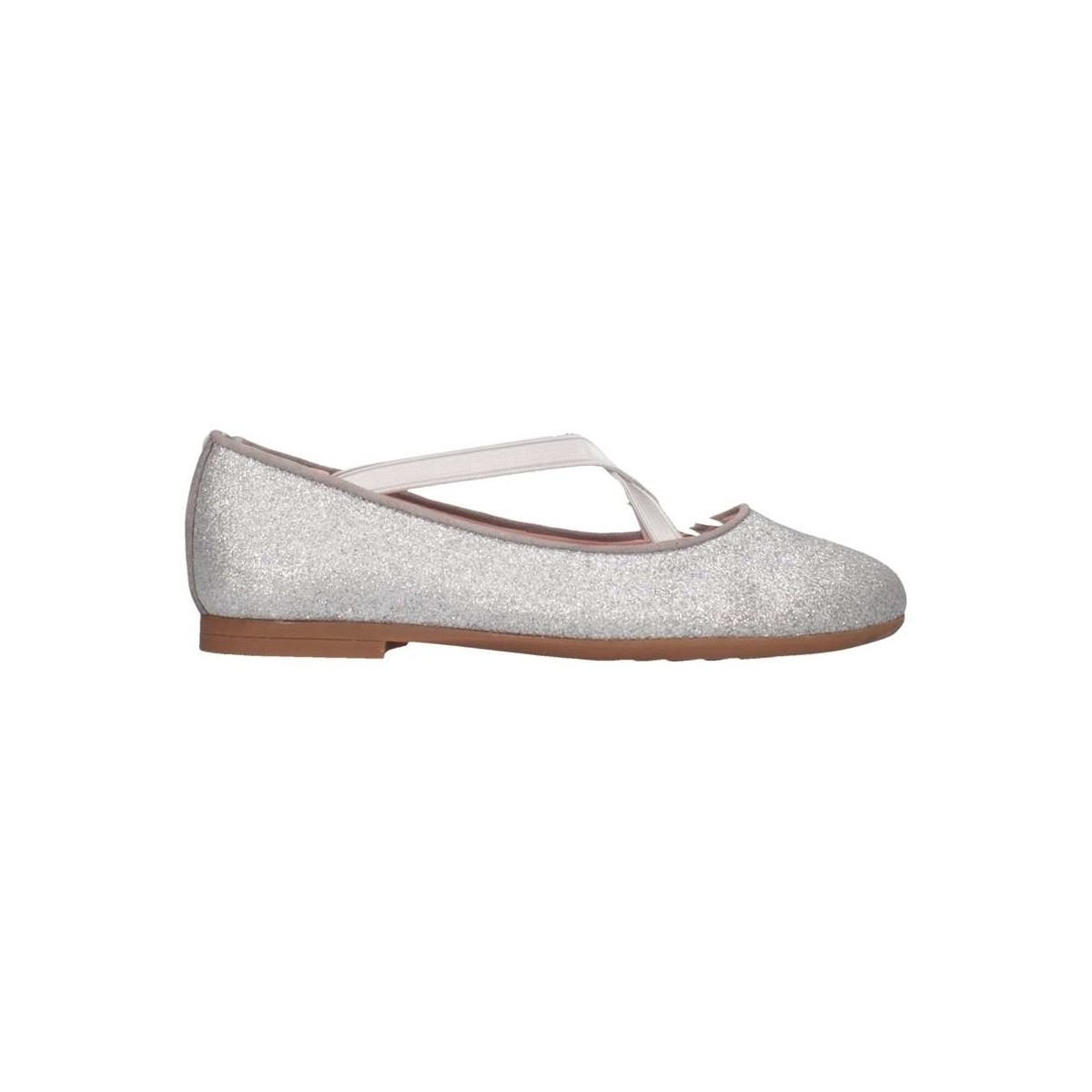 Schuhe Mädchen Ballerinas Unisa CONNO GLA SILVER Ballet Pumps Kind Silber Silbern