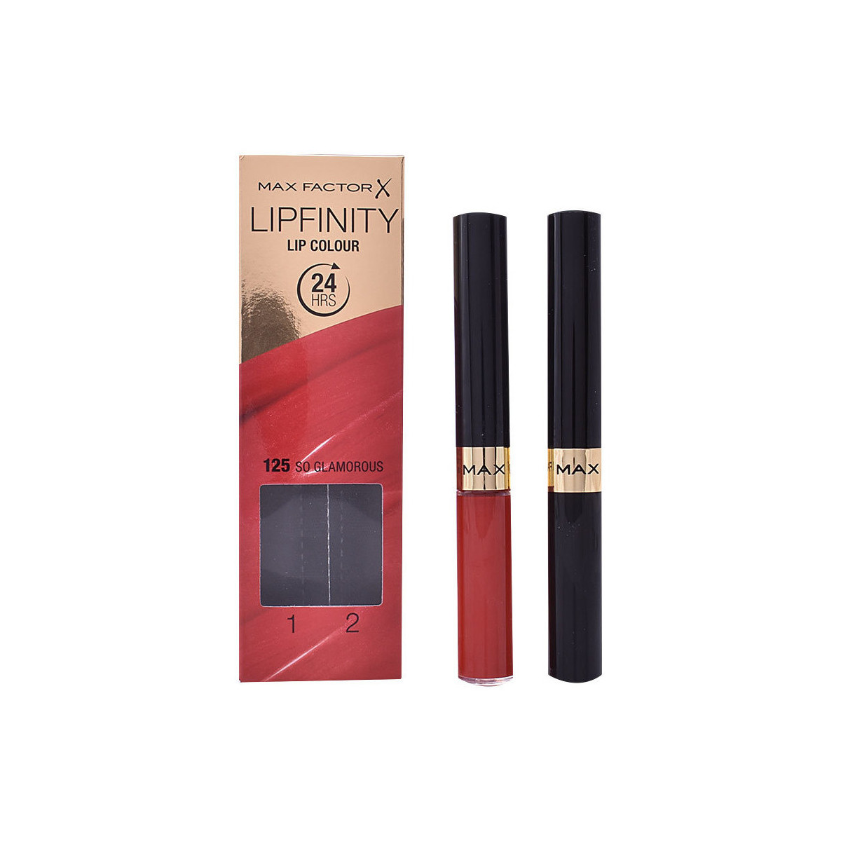 Beauty Damen Lippenstift Max Factor Lipfinity Classic 125-so Glamurous 
