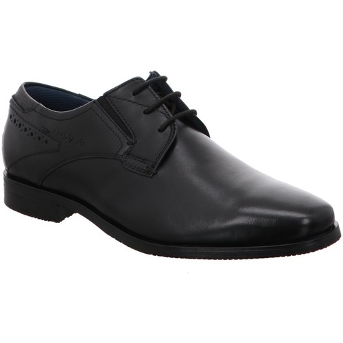 Schuhe Herren Derby-Schuhe & Richelieu Bugatti Business Leder 650015-1 Schwarz