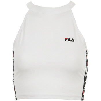 Kleidung Damen Tops Fila Wn's Melody Cropped Top Weiss