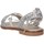 Schuhe Mädchen Sandalen / Sandaletten Papanatas 8646W GLIT.ARGENTO Sandalen Kind Silber Silbern