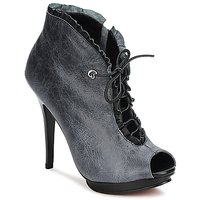Schuhe Damen Ankle Boots Carmen Steffens 6002043001 Schwarz / Grau