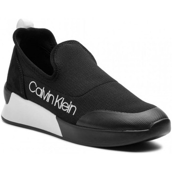 Schuhe Damen Sneaker Calvin Klein Jeans QUE Schwarz