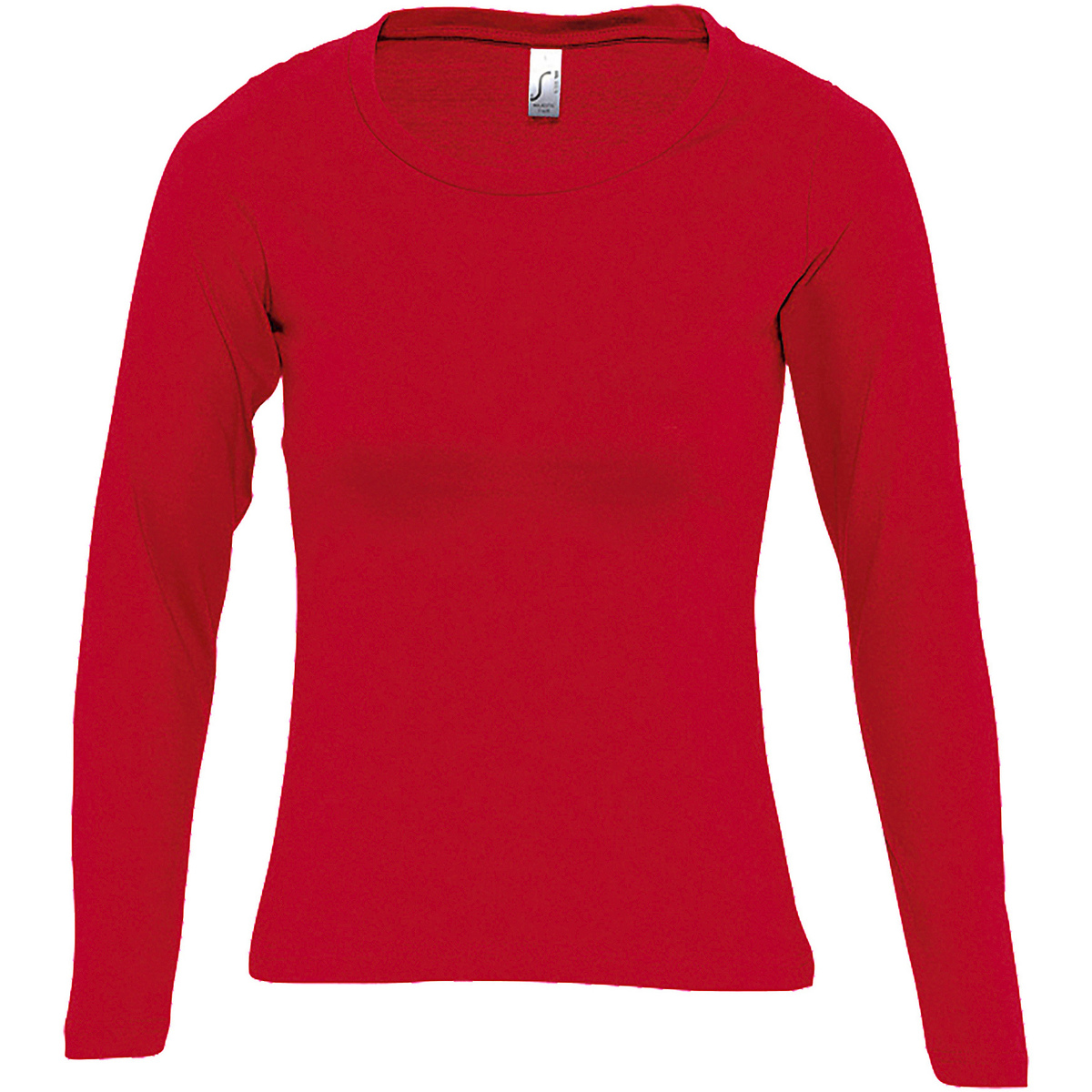 Kleidung Damen Langarmshirts Sols MAJESTIC GIRL-CAMISETA MUJER MANGA LARGA de algodon Rot