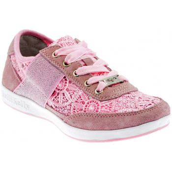 Schuhe Kinder Sneaker Lelli Kelly Californa  Macramè Rosa