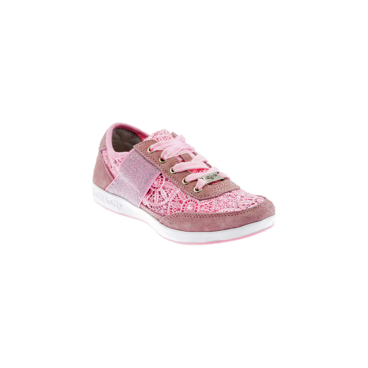 Schuhe Kinder Sneaker Lelli Kelly Californa  Macramè Rosa