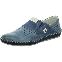 Schuhe Damen Slipper Krisbut Slipper 5164-2-1 blau