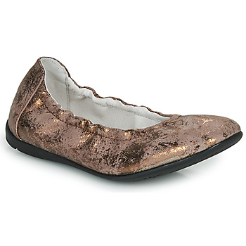 Schuhe Mädchen Ballerinas Ramdam LIBRE Bronze