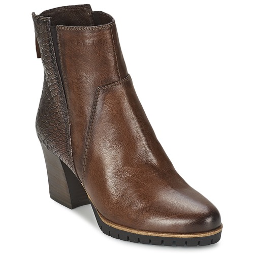 Schuhe Damen Low Boots Tamaris OLGA Braun